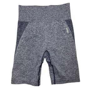 Gymshark Flex Cycling Shorts Gray Marl color size medium